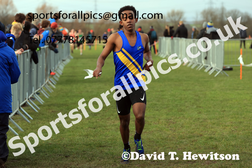 Mens Under-17s 2026 Northern Cross Country Champs., Pontefract Racecourse, Pontefract. Photo: David T. Hewitson/Sports for All Pics